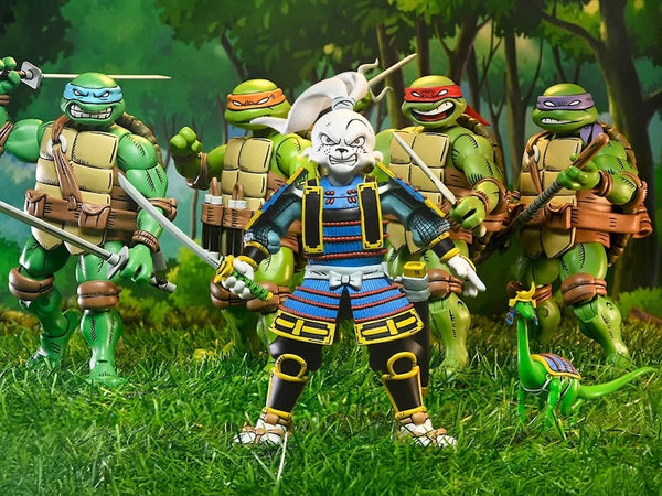 ミュータント・タートルズ×兎用心棒 フィギュア（NECA）
