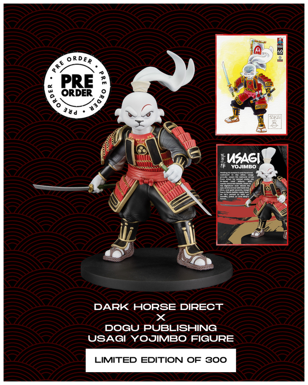 兎用心棒 40周年記念フィギュア — Dark Horse Direct × Dogu エディション